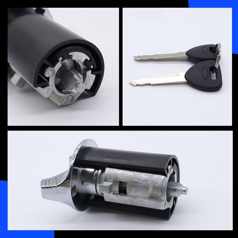 OXCANO 924-730 Ignition Lock Cylinder Compatible with Ford E150 250 350 1992-1995 F150 F250 F350 F53 F59 1993-1996 Lincoln 1993-1998 Mercury 1990-1995 Ignition Switch Lock Cylinder with Keys - Image 4